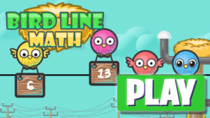 Play Bird Line Math