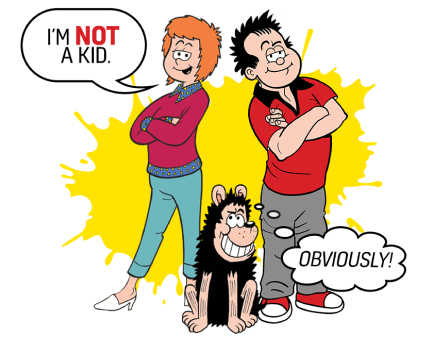 Beano Grown Ups - I'm not a kid, obviously